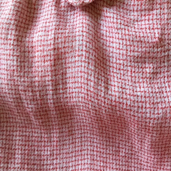 Zara Longsleeve Button-down Red Tunic With Pockets - Picture 12 of 15